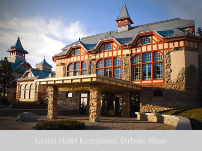 ubytovanie Grand Hotel Kempinski, trbsk Pleso