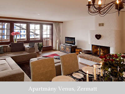 ubytovanie Apartmny Venus, Zermatt